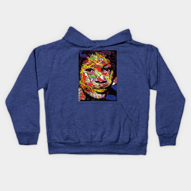 Toni Morrison Kids Hoodie by Exile Kings 